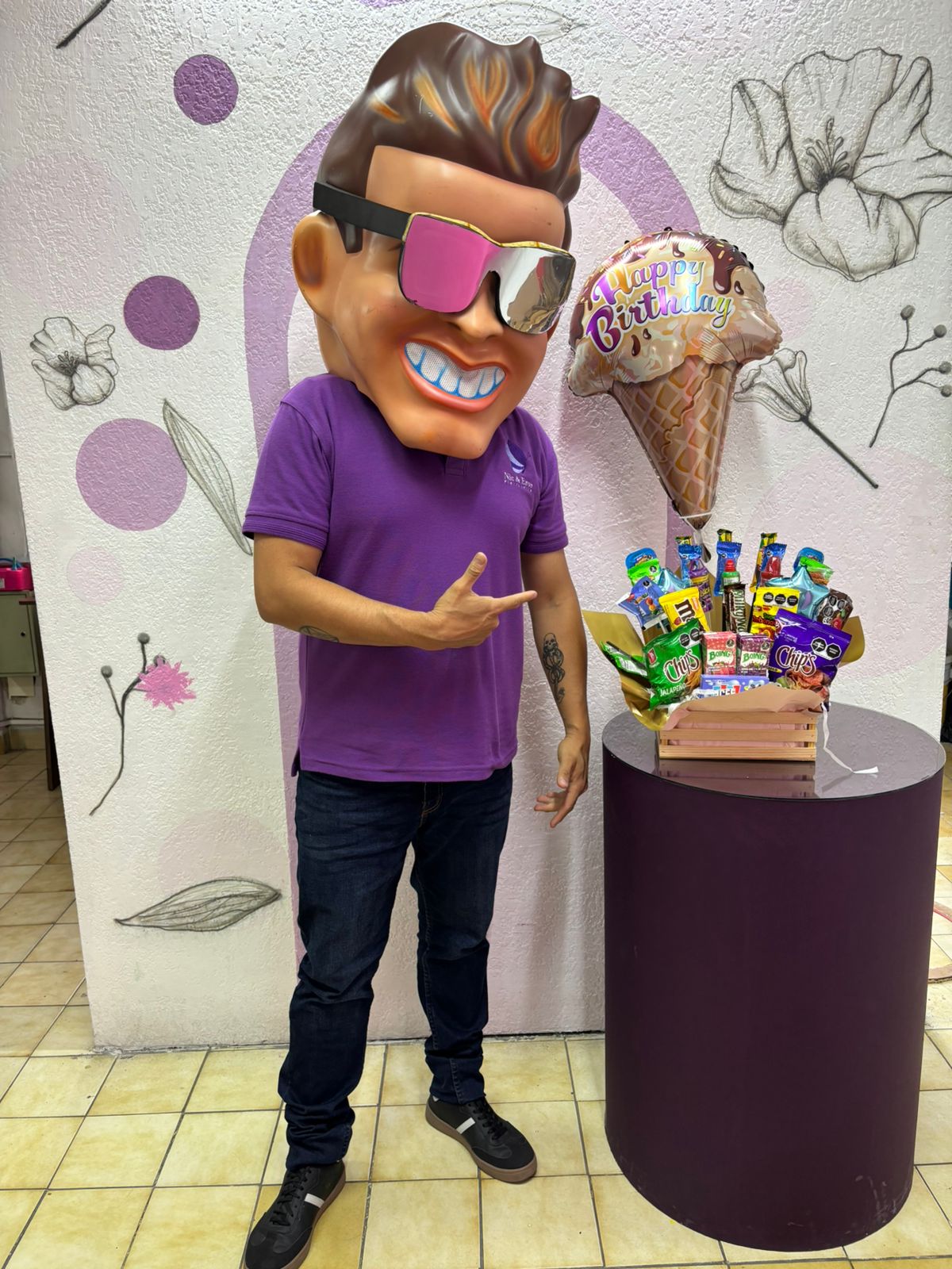 Entrega con Luis Miguel