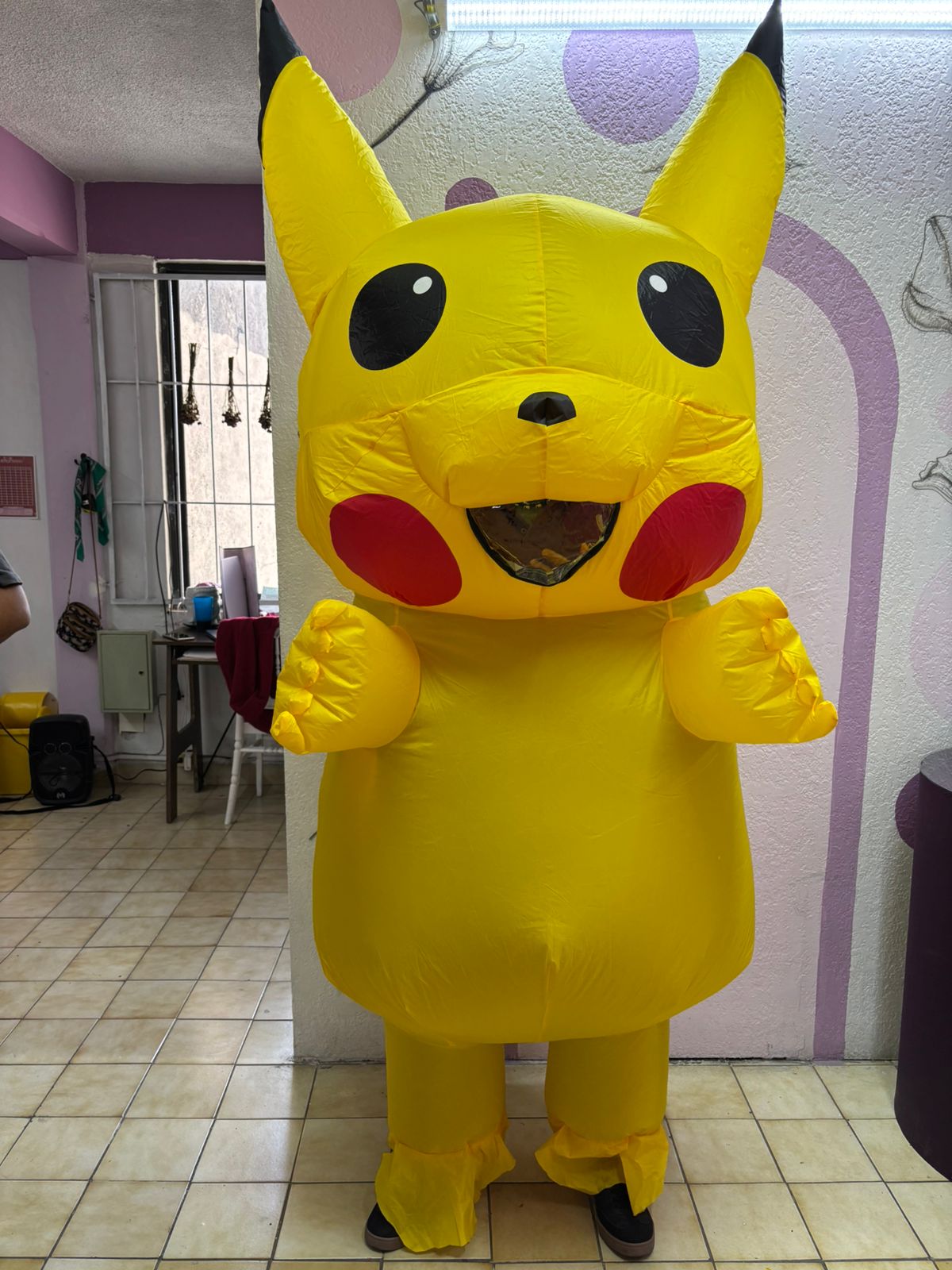 Entrega con Pikachu