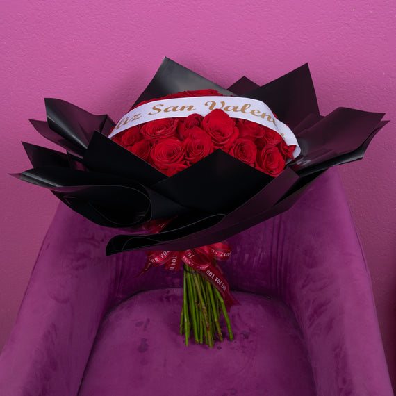 Ramo San Valentín 200 Rosas