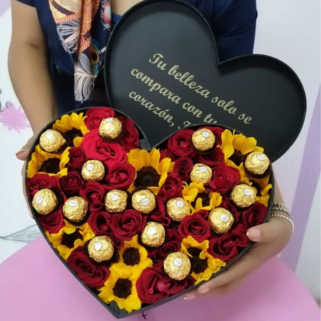 Personalizado con chocolates