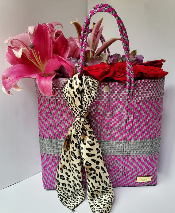 Bolsa de rosas y robelinas