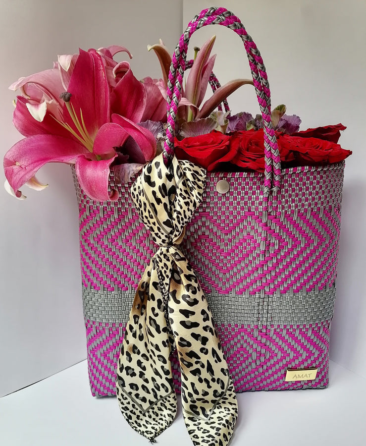 Bolsa de rosas y robelinas