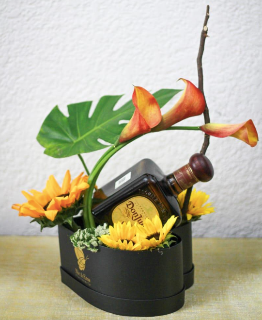 Tequila con girasoles