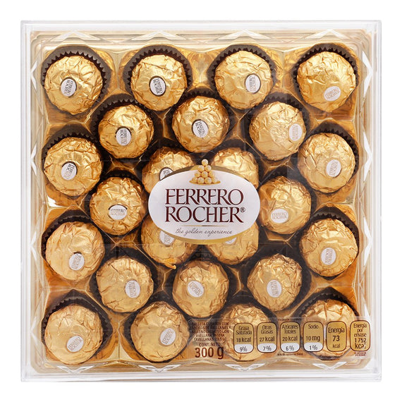Chocolates Ferrero Rocher 24 pzas