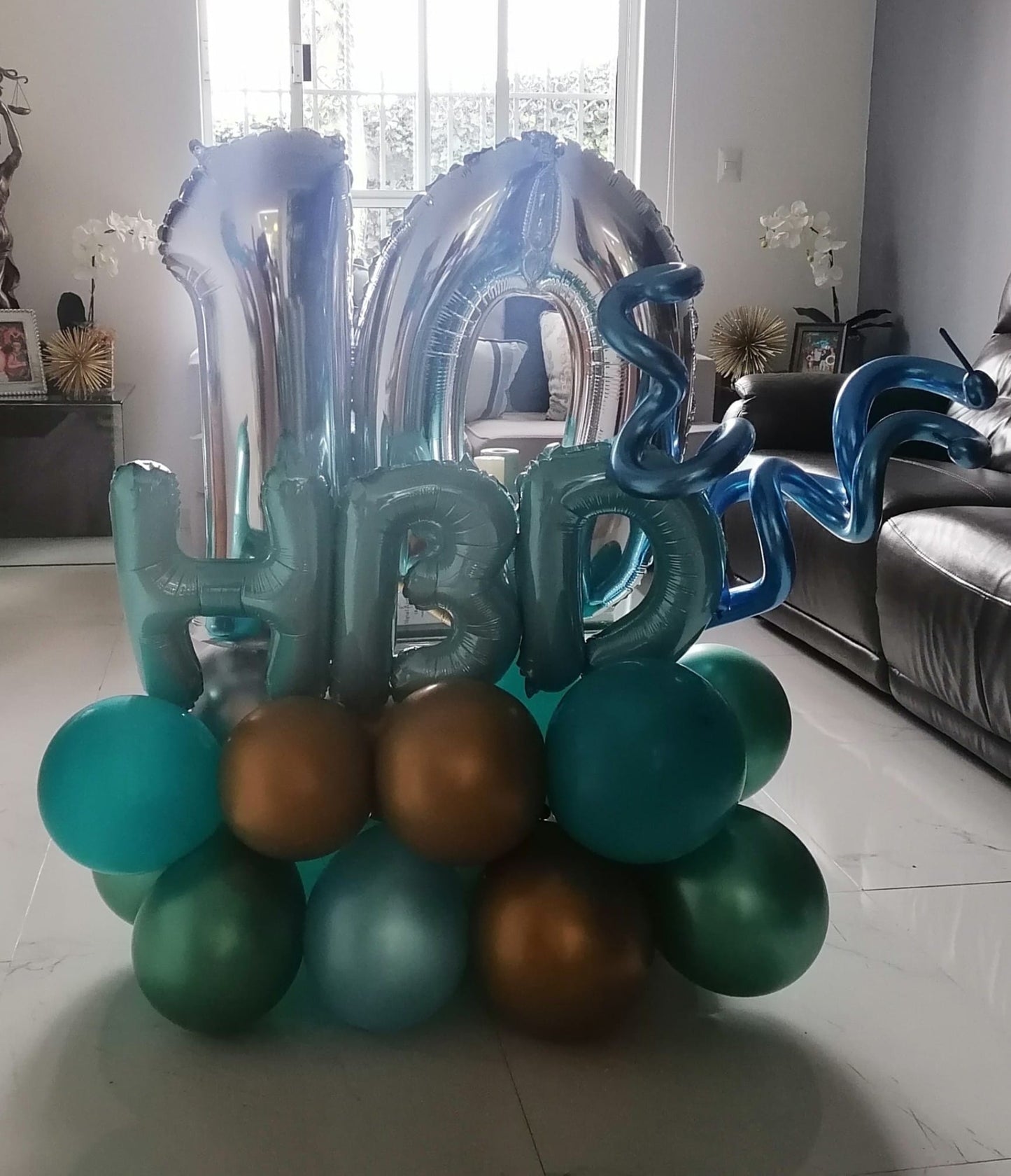 Stand pequeño de globos