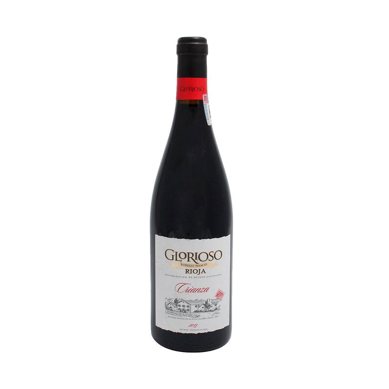 Vino tinto glorioso crianza tempranillo 750 ml