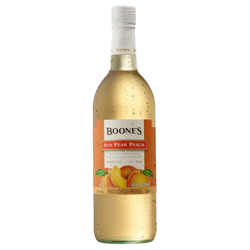 Boones Sun Peak Peach 750ml