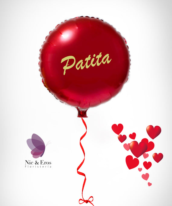 Globo chico personalizado